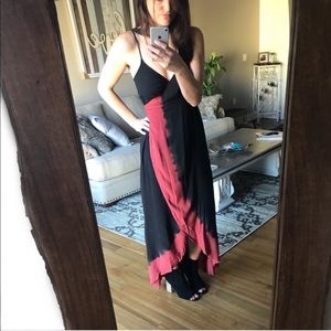 Bohemian Maxi Wrap Dress